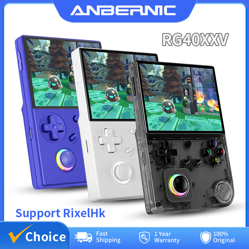 Gaming Console With Gta - ANBERNIC RG40XXV Retro Handheld Game Console