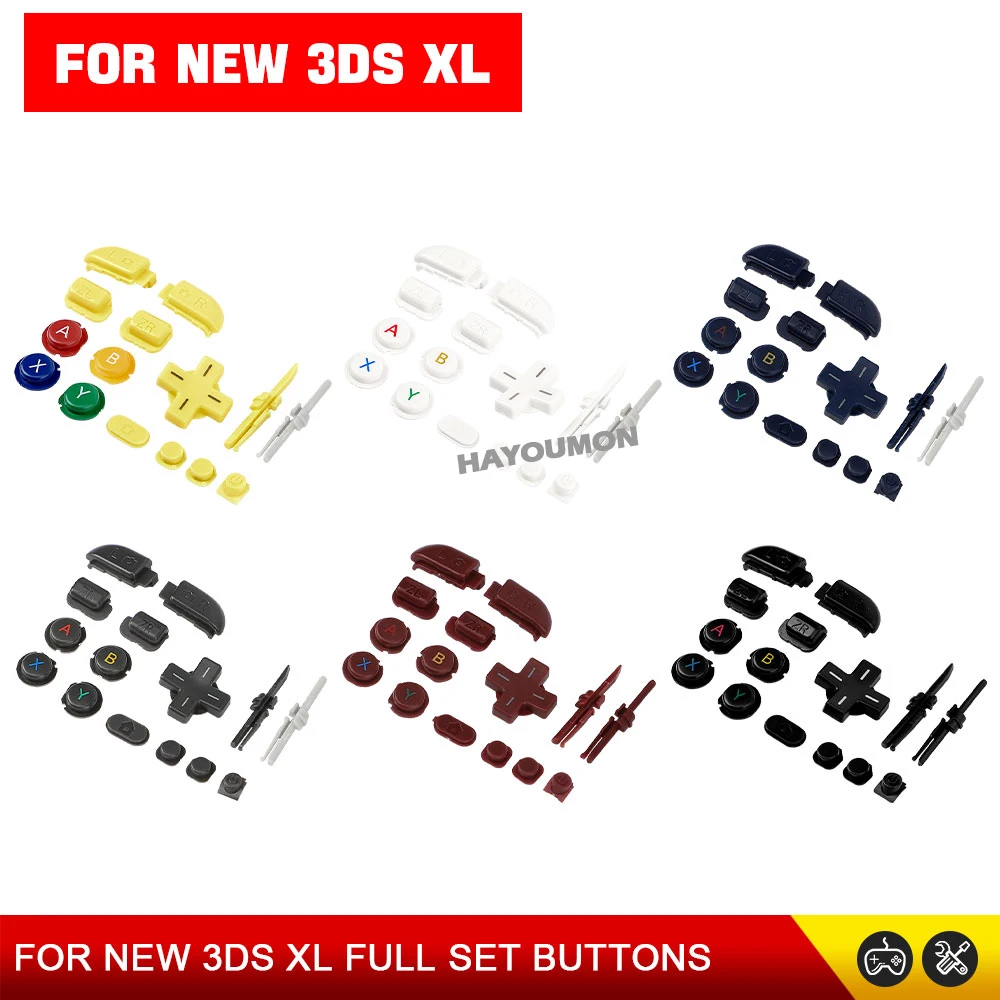 Gaming Console Buttons - ABXY D-Pad Buttons For NEW 3DS