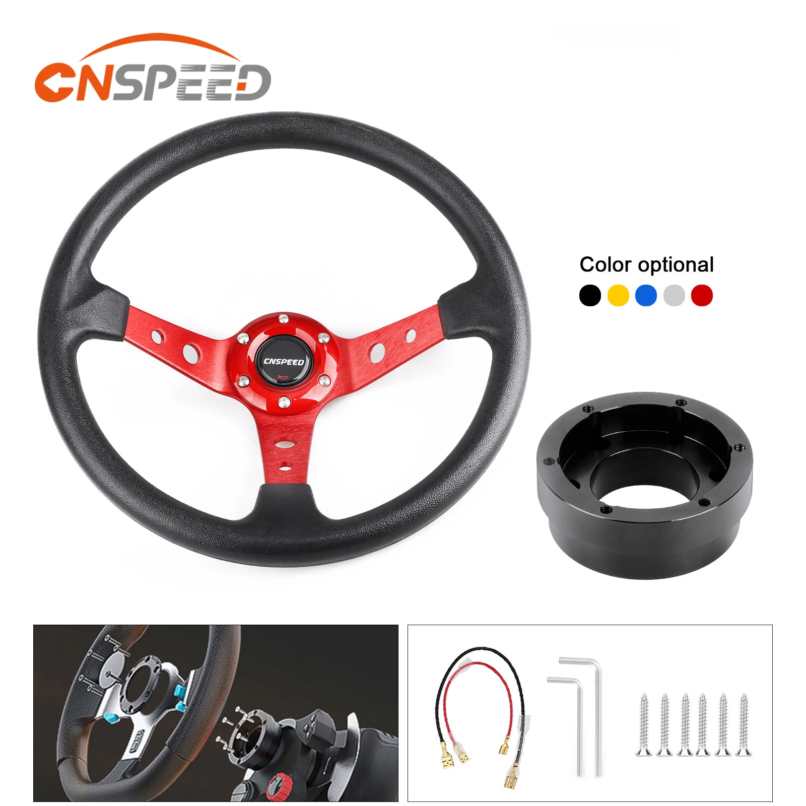 Steering Wheel Gaming - For Logitech G29 G920 G923 Auto