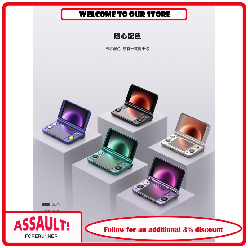 Gaming Console Buttons - Retroid Pocket Duo Dual Screen Handheld