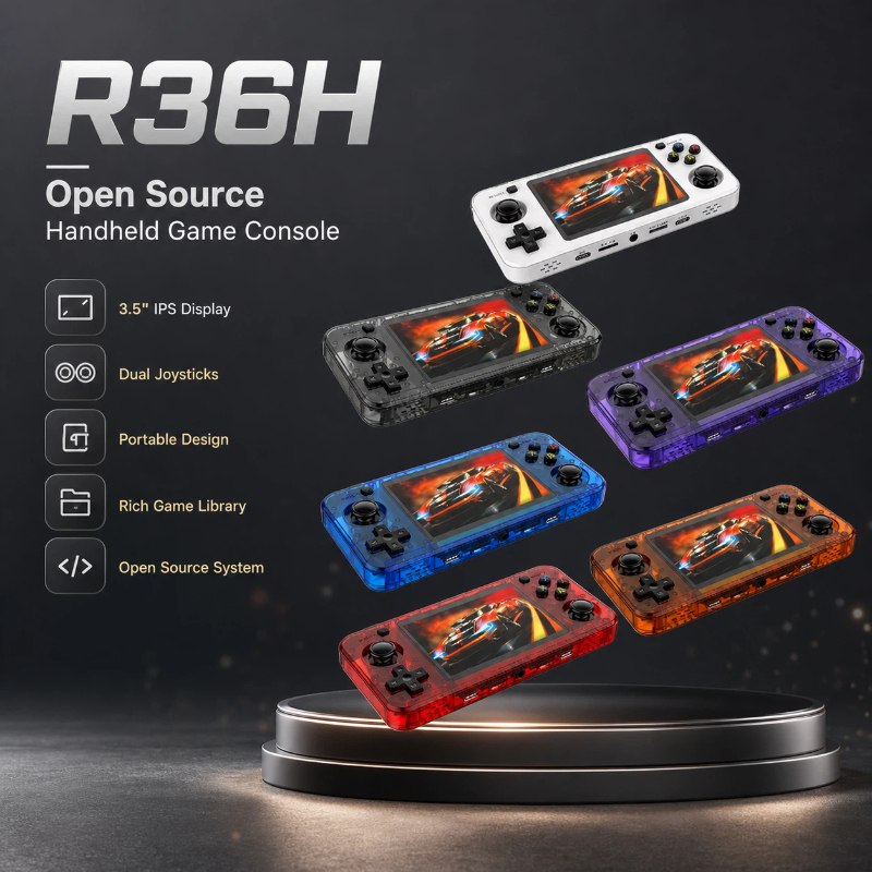 Handheld Gaming Consoles R36h  - Gaming Console Years 评论和价格