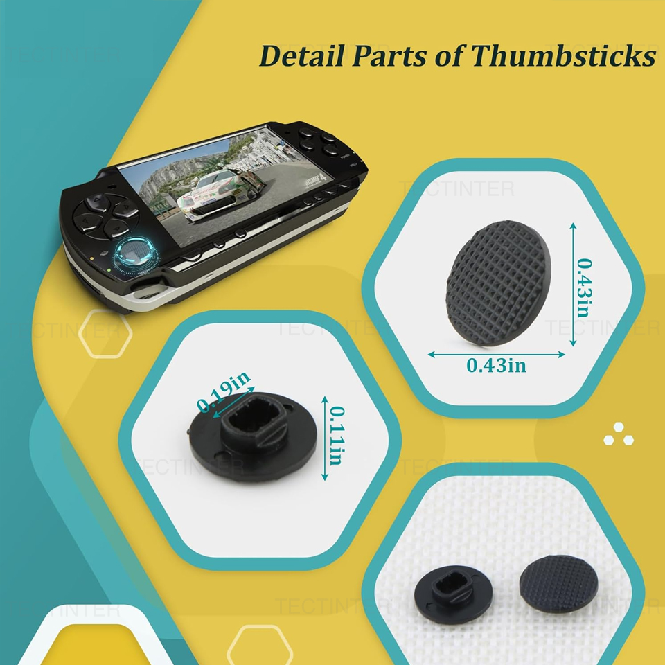 For PSP 1000 Console 3D Analog - Gaming Console Buttons 评论和价格
