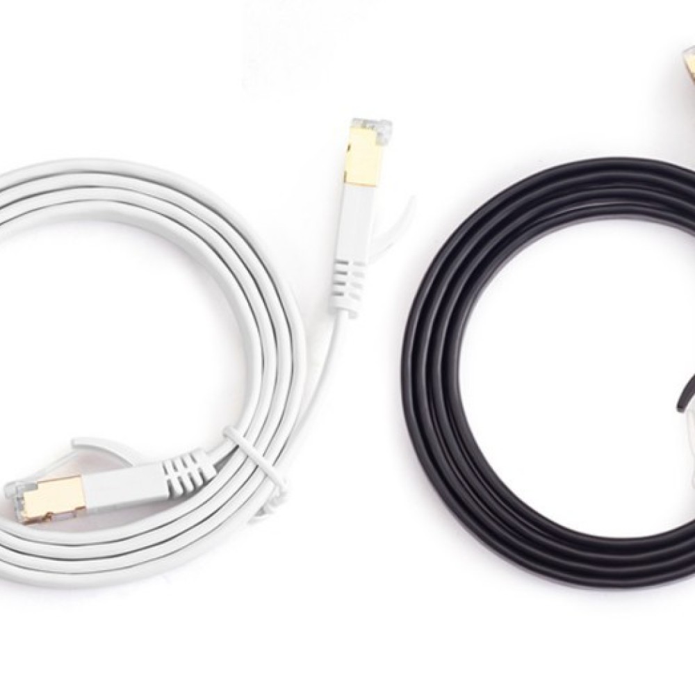 Heavy Duty Cat7 Flat Network C - Lan Cable Gaming 评论和价格