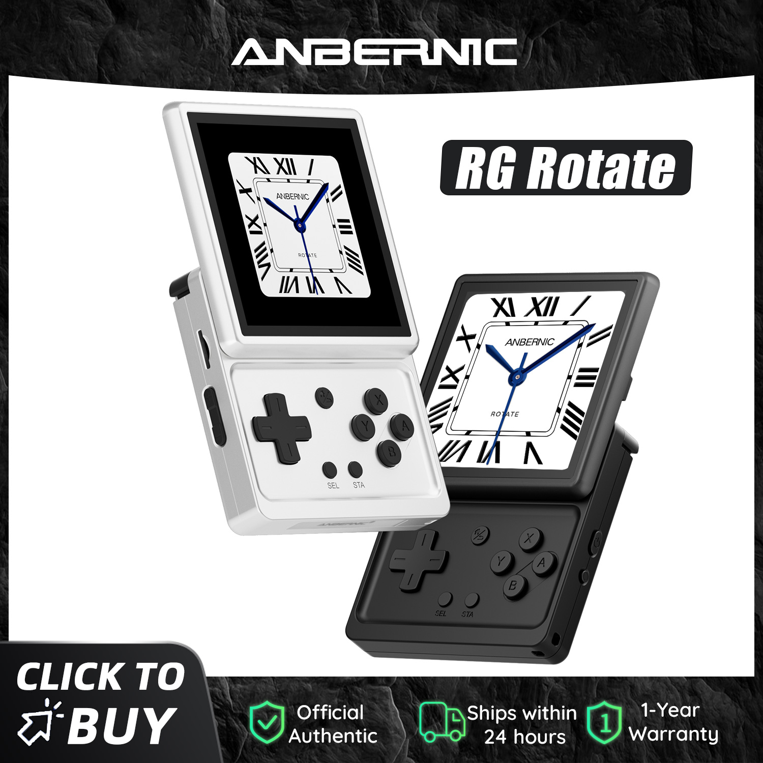 Anbernic RG Rotate Retro Handh - Gaming Console Years 评论和价格