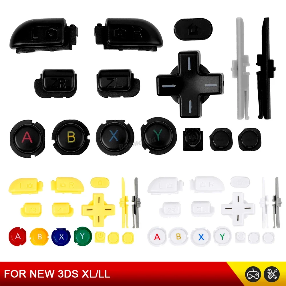 For NEW 3DS XL LL Repair Parts - Gaming Console Buttons 评论和价格