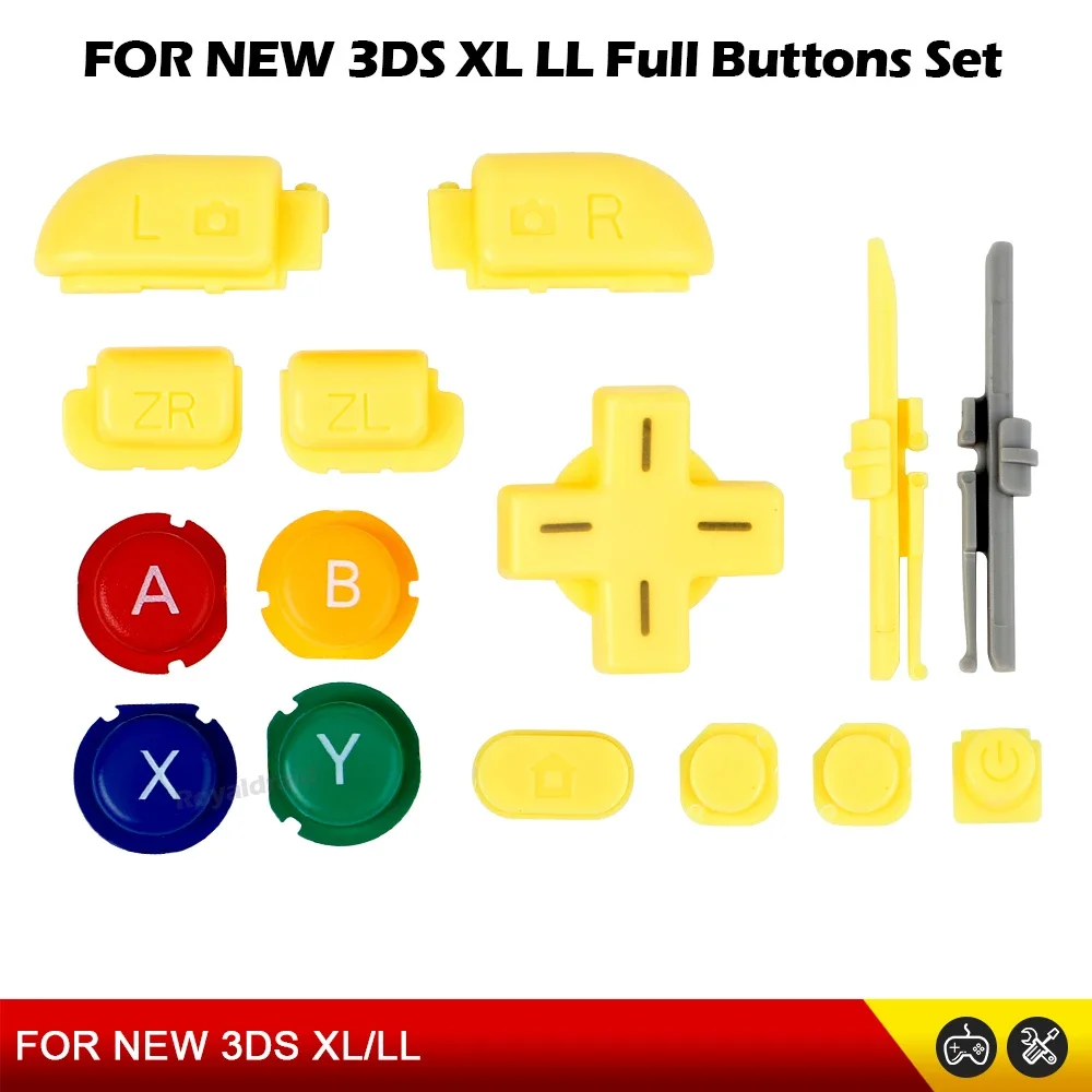 For NEW 3DS XL LL Repair Parts - Gaming Console Buttons 评论和价格