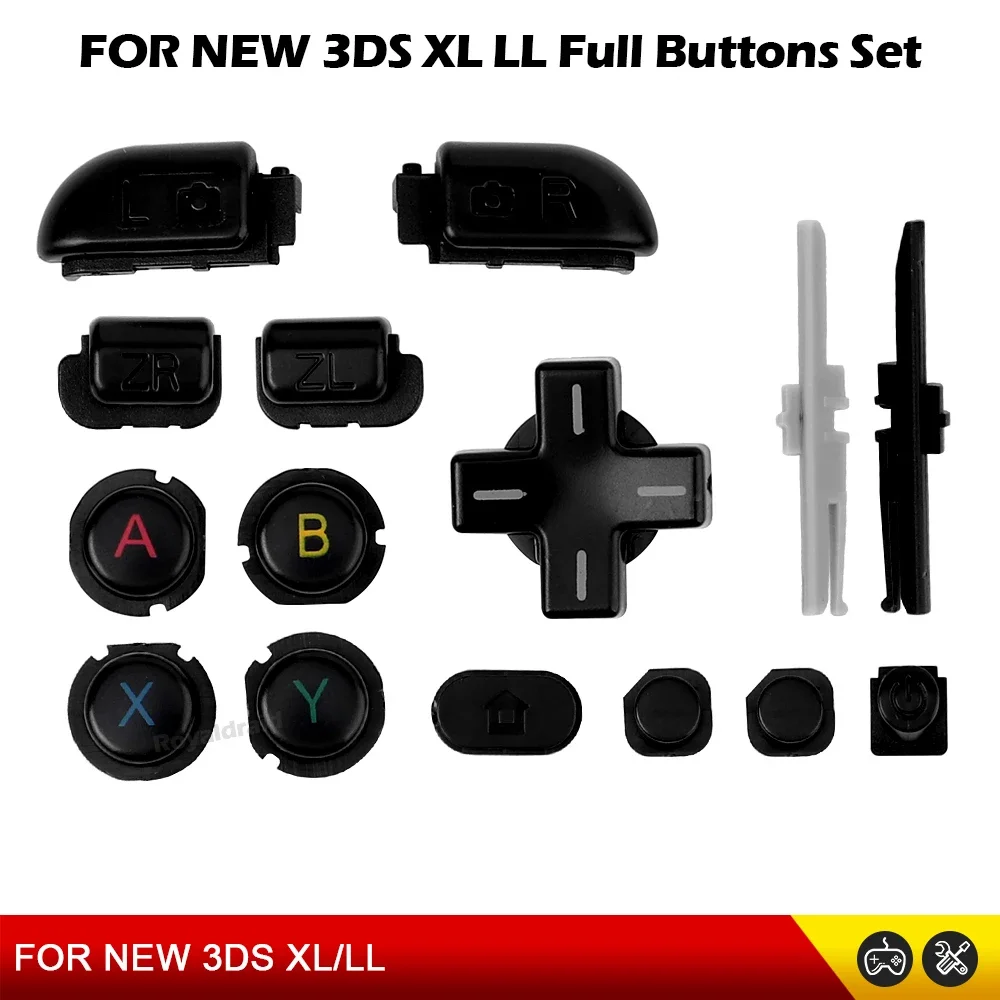 For NEW 3DS XL LL Repair Parts - Gaming Console Buttons 评论和价格