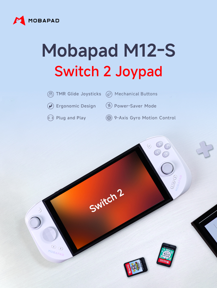 MOBAPAD M12 S Joycon Gaming Co - Gaming Console Buttons 评论和价格