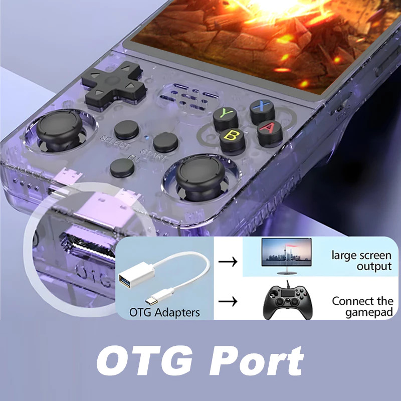 Mini R36S Retro Handheld Video - Gaming Console X80 评论和价格
