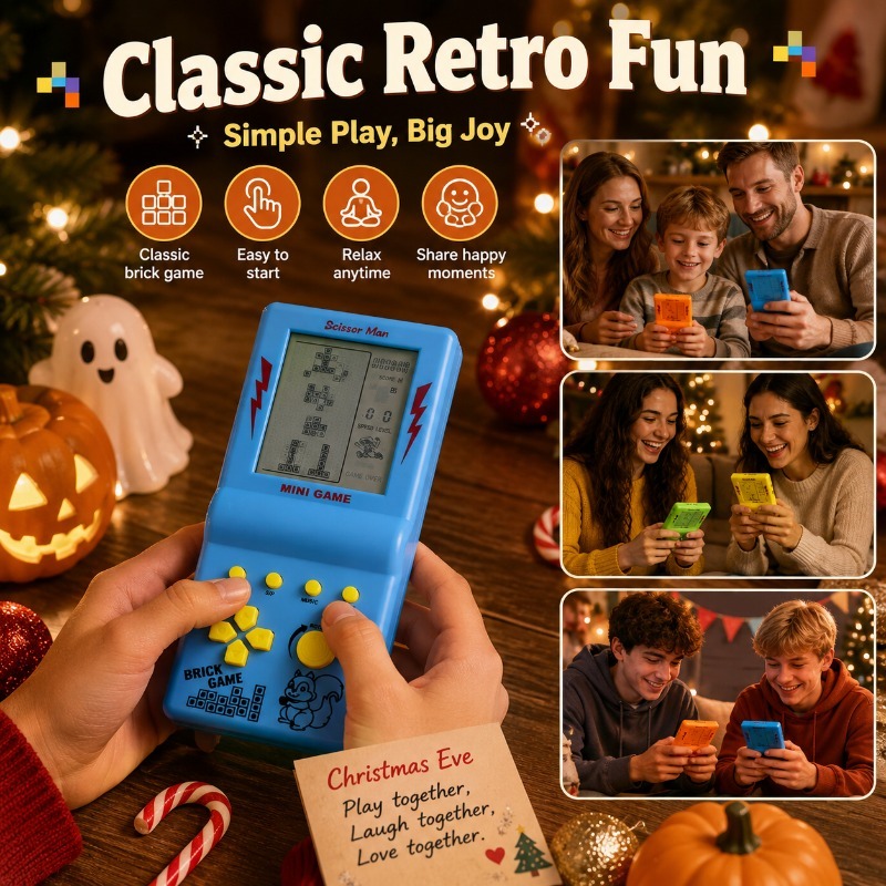 4‑Inch Large Screen Retro Hand - Gaming Console Years 评论和价格