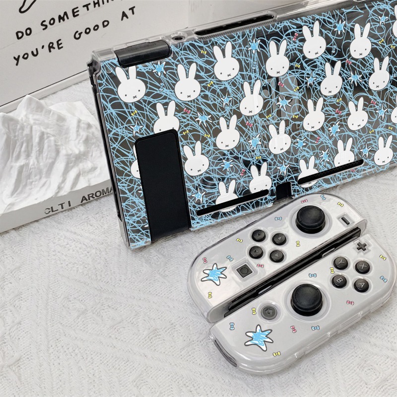 Kawaii Miffy Console Case for  - Gaming Console With Tv 评论和价格