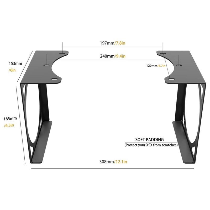 Game Console Stand Under Desk  - Gaming Console All 评论和价格