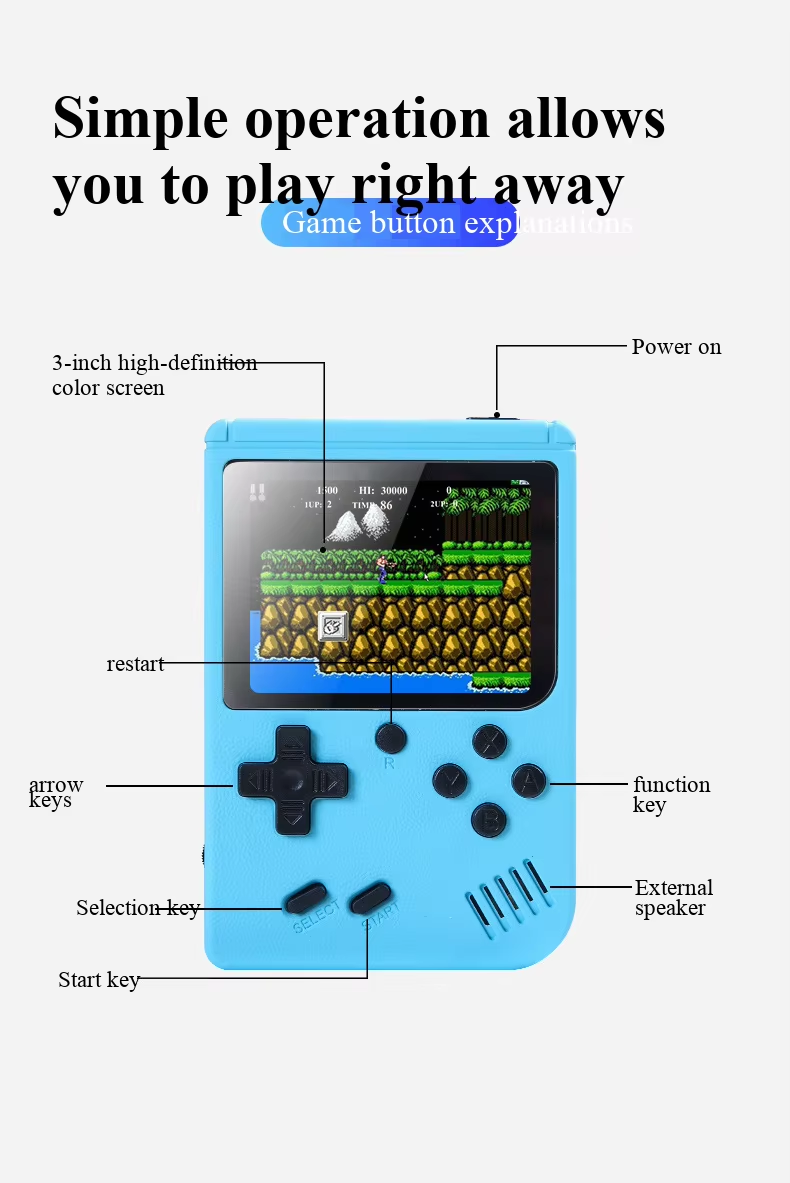 400 In 1 MINI Games Handheld G - Gaming Console With Gta 评论和价格