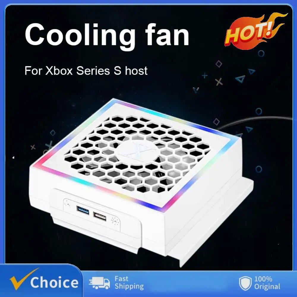 LED Cooling Fan Lights 3 Gears - Gaming Console Xbox Series S 评论和价格