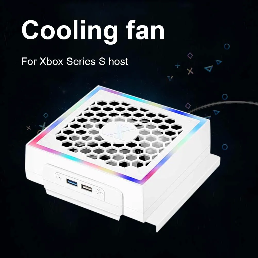 LED Cooling Fan Lights 3 Gears - Gaming Console Xbox Series S 评论和价格