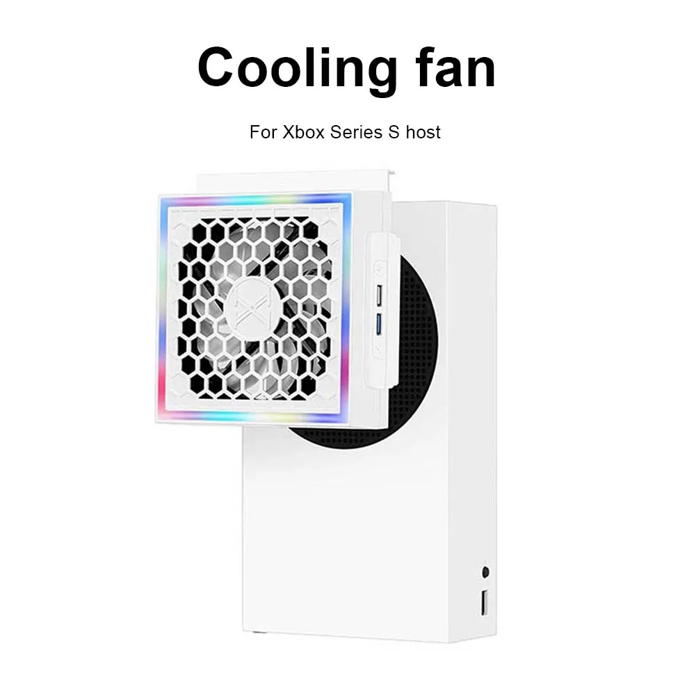 LED Cooling Fan Lights 3 Gears - Gaming Console Xbox Series S 评论和价格