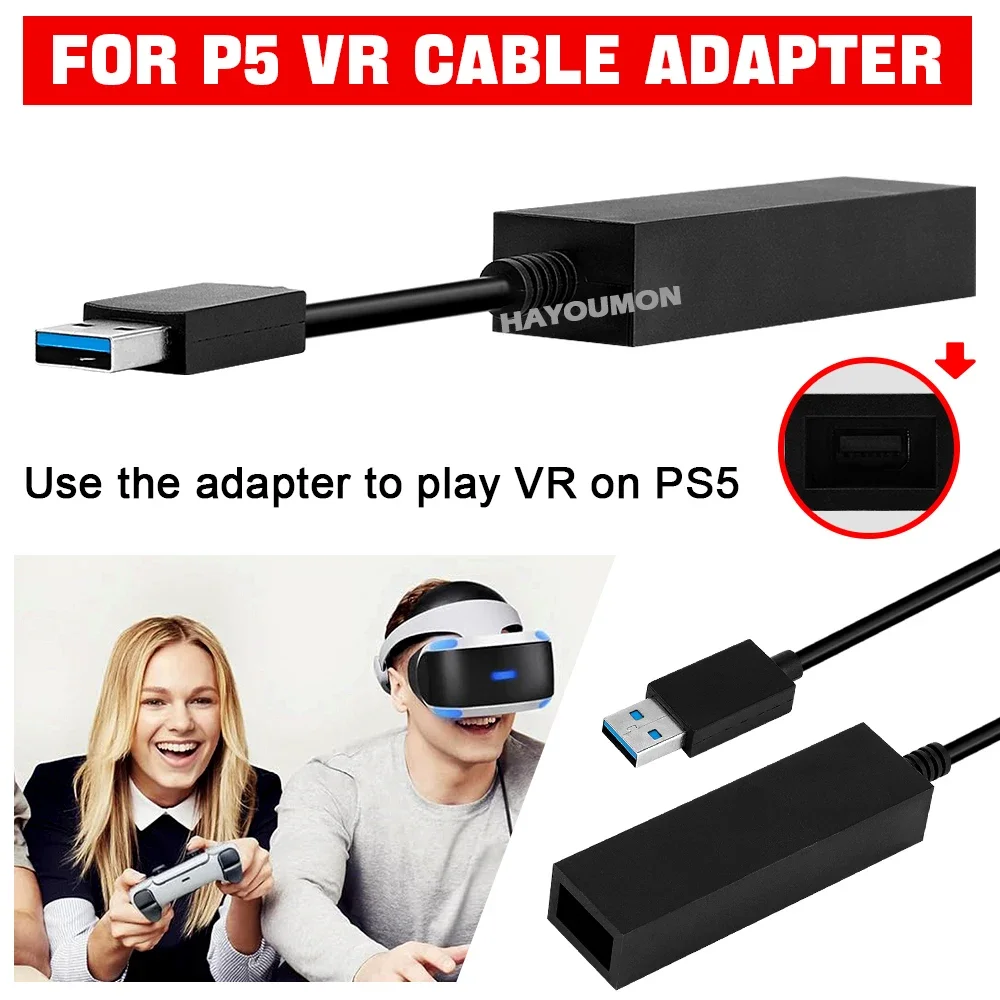 For PS5 VR Cable Adapter For P - Gaming Console Buttons 评论和价格