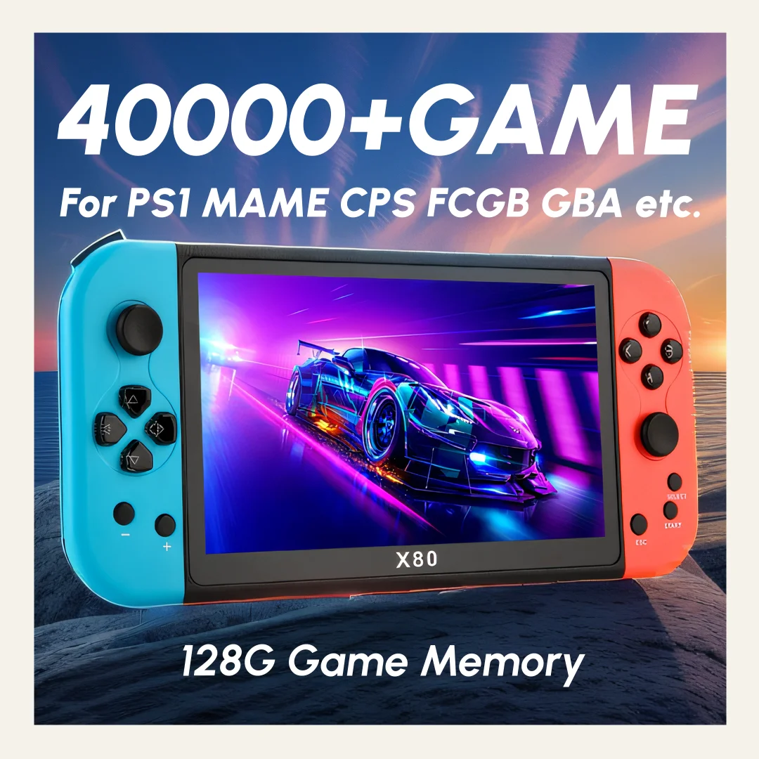 Experience Retro Gaming X80 Ha - Gaming Console X80 评论和价格