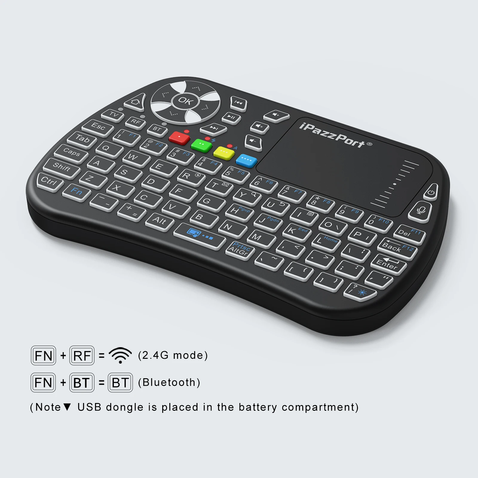 IPazzPort Bluetooth Mini Keybo - Gaming Console For Smart Tv 评论和价格
