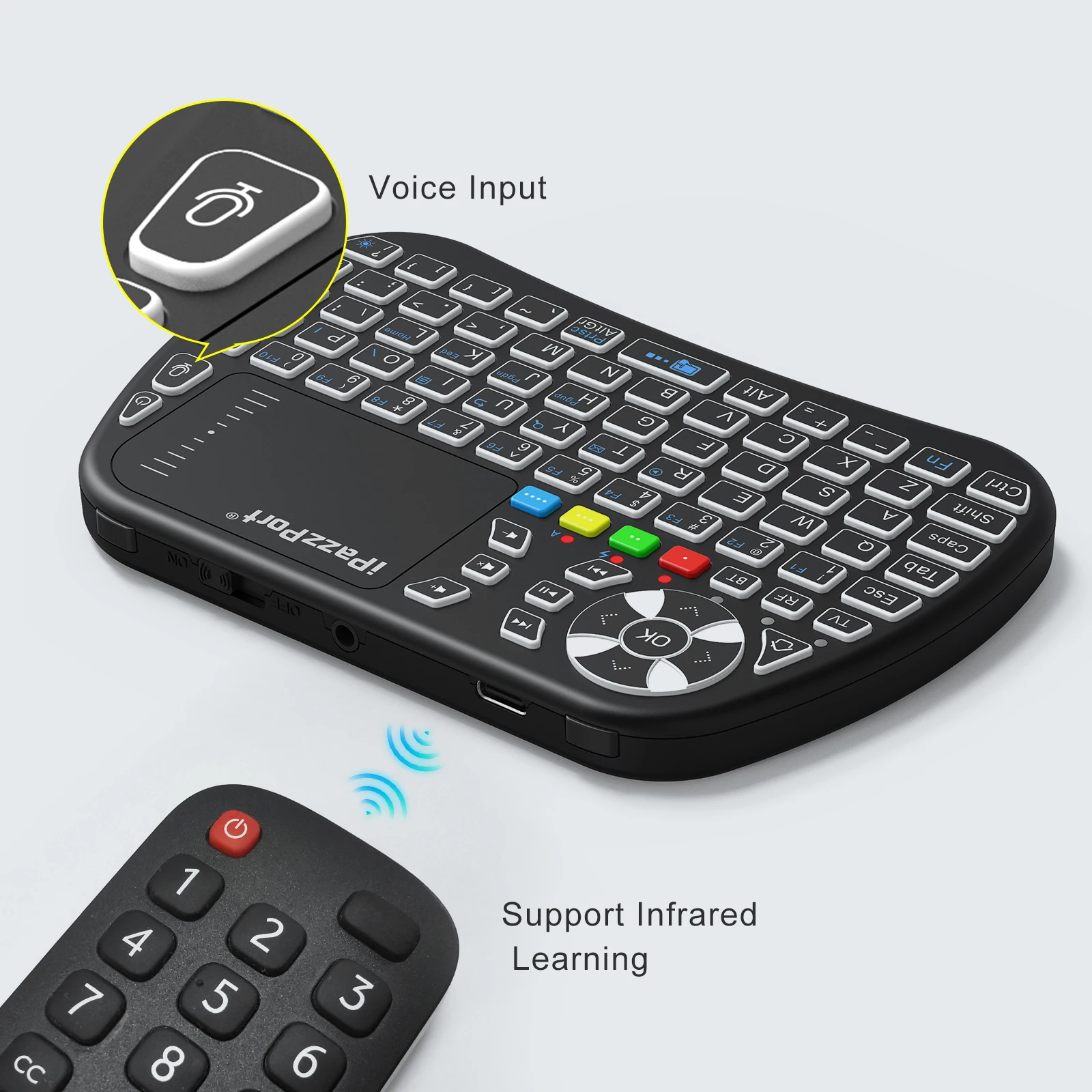 IPazzPort Bluetooth Mini Keybo - Gaming Console For Smart Tv 评论和价格