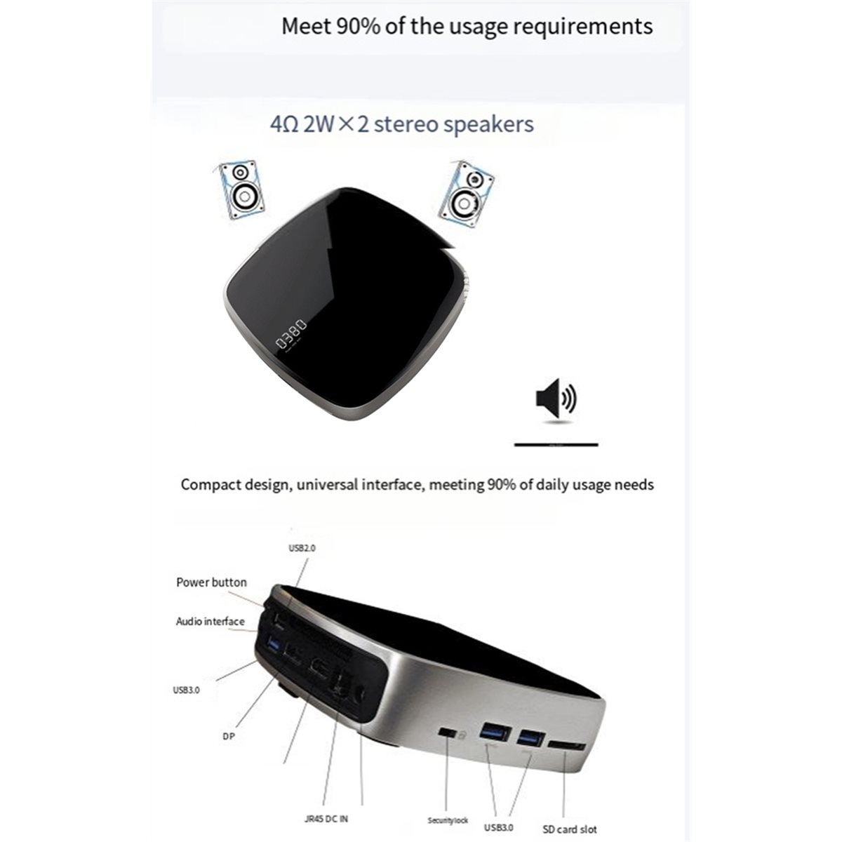 NEW FACTORY~1 Pc Z38 Mini PC 3 - Lan Cable Gaming 评论和价格