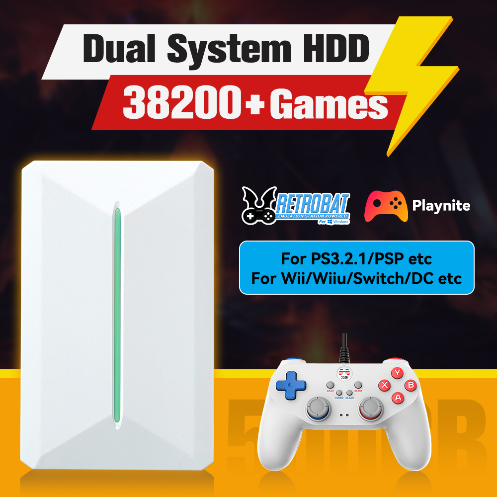 Retrobat＆Playnite System HDD R - Gaming Console With Gta 评论和价格