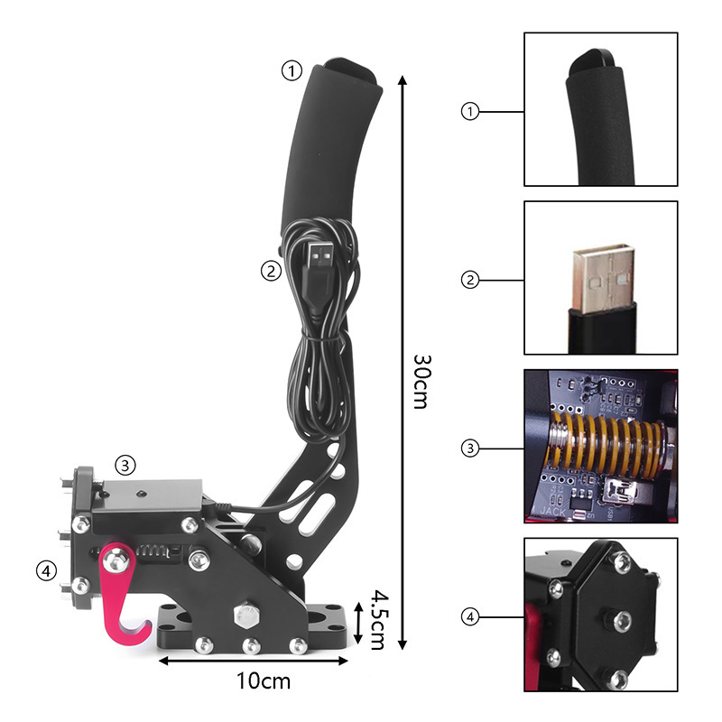 Jack Drift Handbrake Game Stee - Steering Wheel Gaming 评论和价格