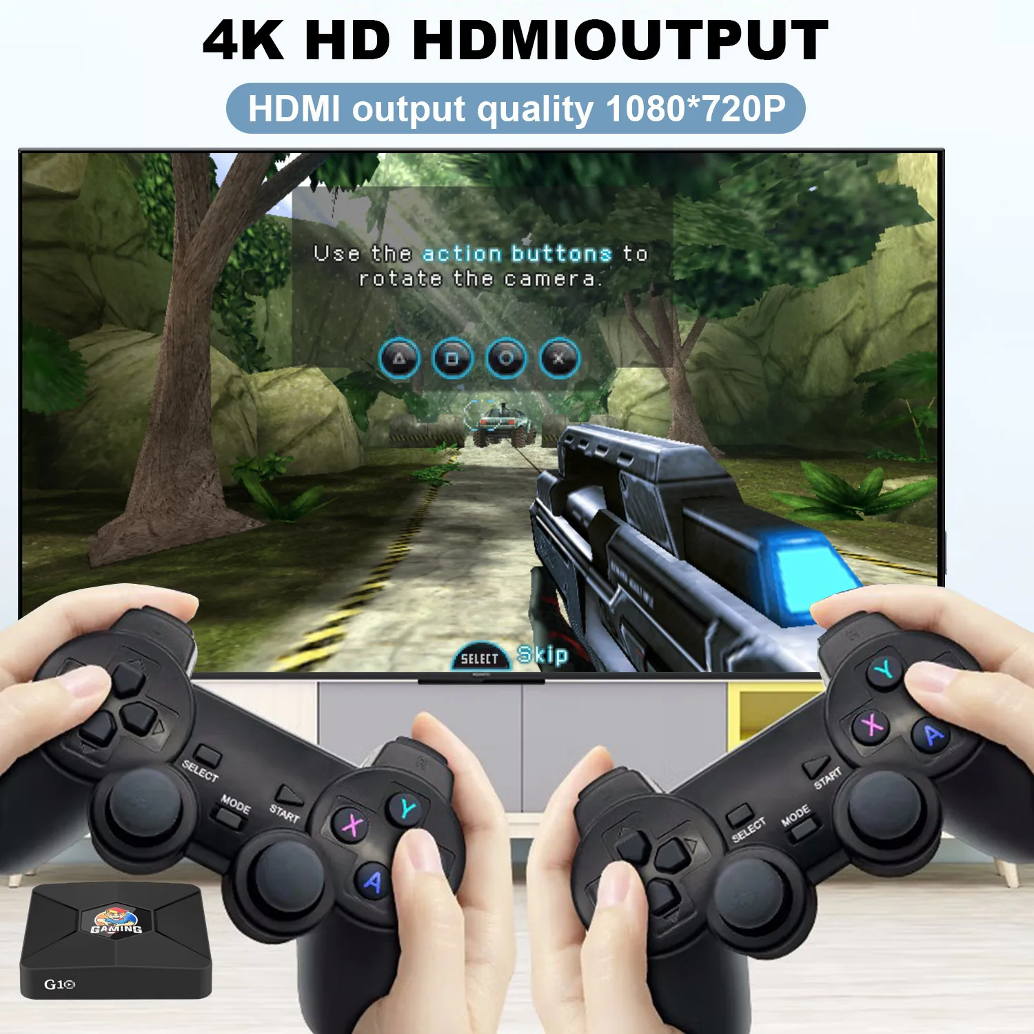 HaaYot Game Box 4K HD Smart An - Gaming Console For Smart Tv 评论和价格