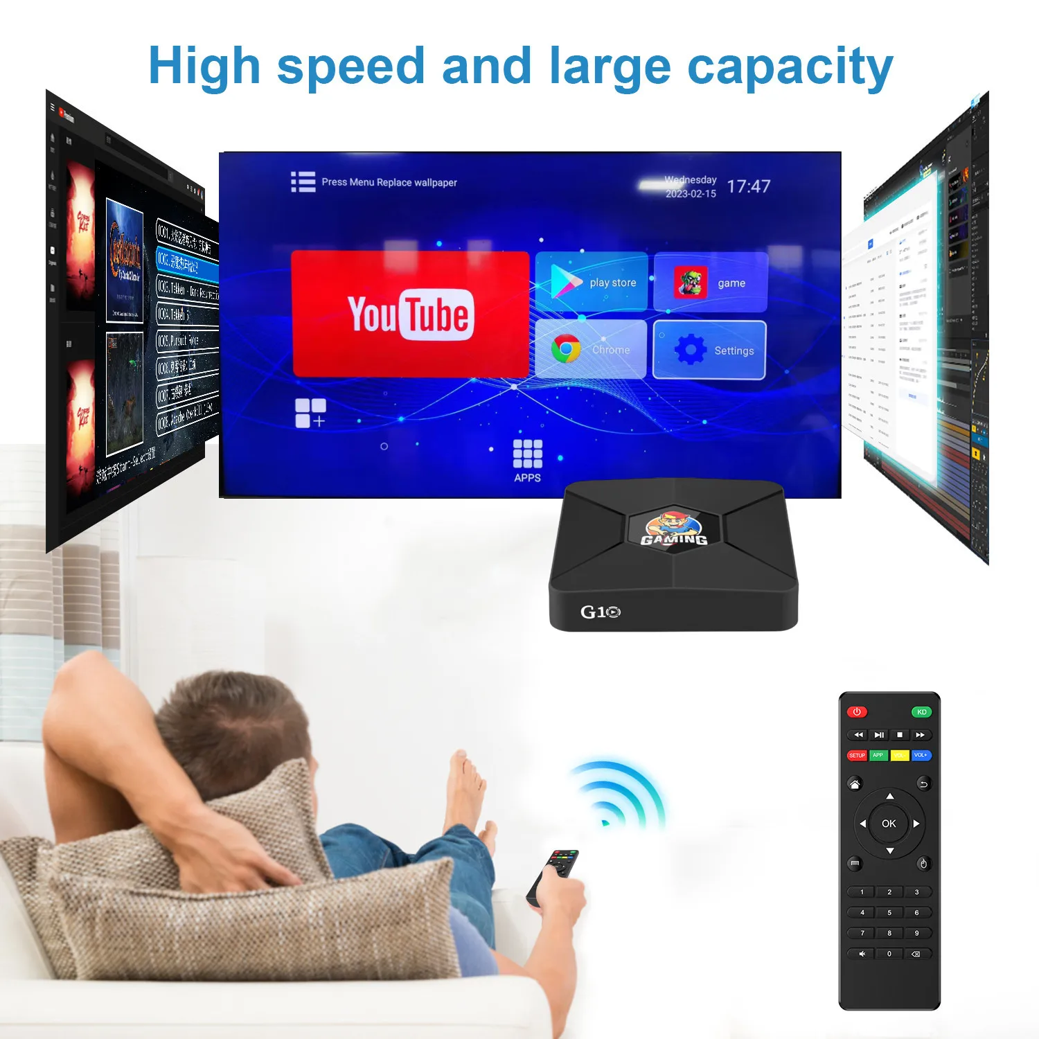 HaaYot Game Box 4K HD Smart An - Gaming Console For Smart Tv 评论和价格