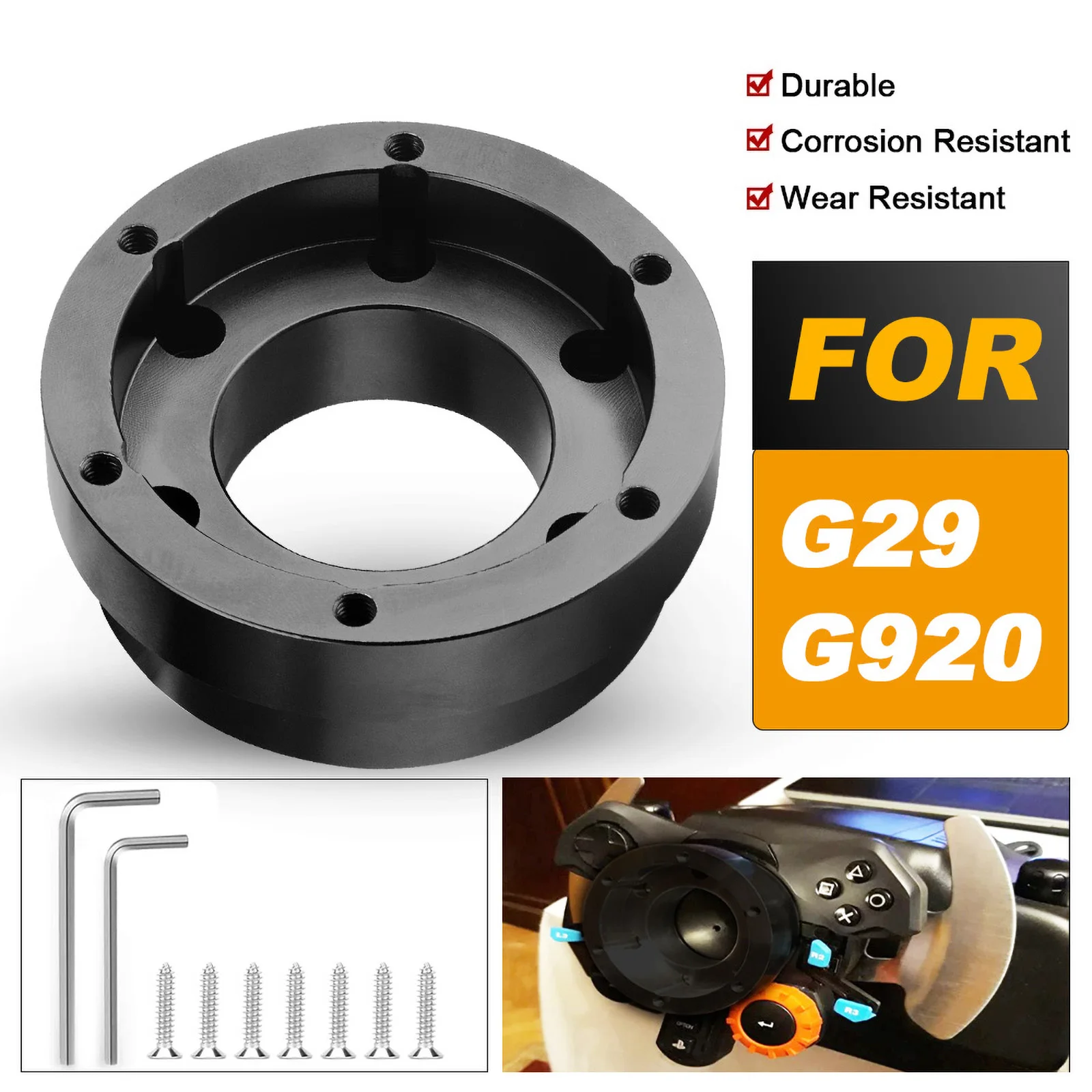 For Logitech G29 G920 G923 Aut - Steering Wheel Gaming 评论和价格