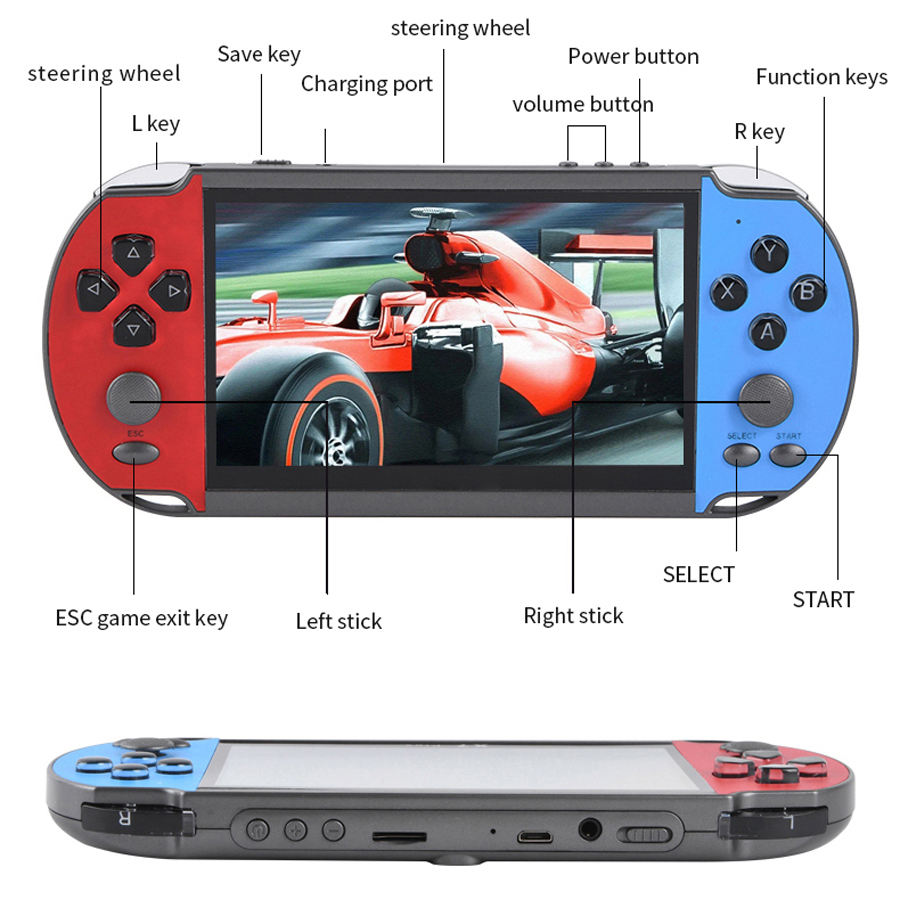 Portable Handheld Videogame TV - Gaming Console Kids 评论和价格