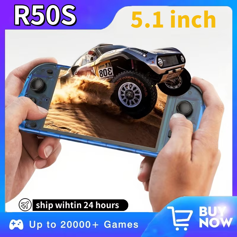 5.1inch New R50S Retro Handhel - Gaming Console With Gta 评论和价格