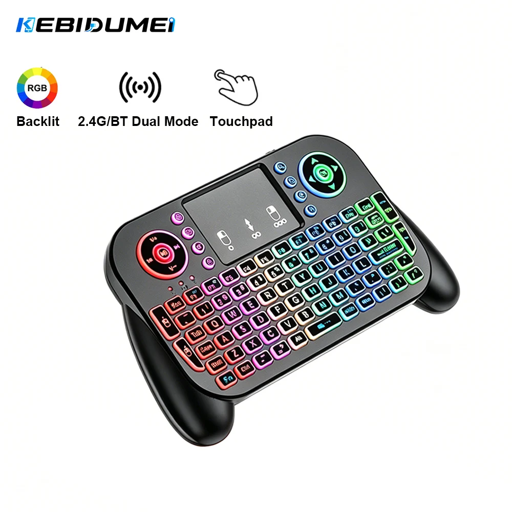 KEBIDUMEI RGB Backlit Mini Key - Gaming Console For Smart Tv 评论和价格