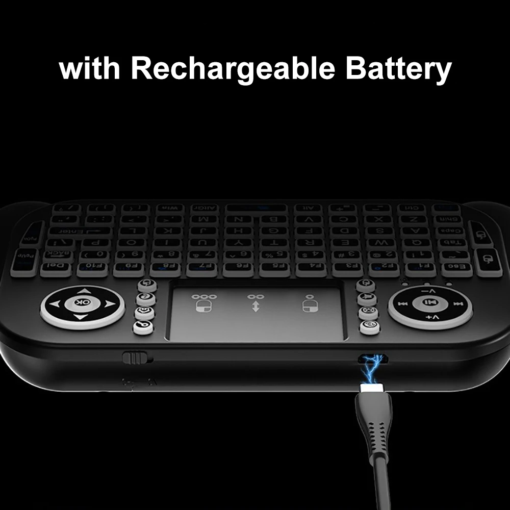 KEBIDUMEI RGB Backlit Mini Key - Gaming Console For Smart Tv 评论和价格