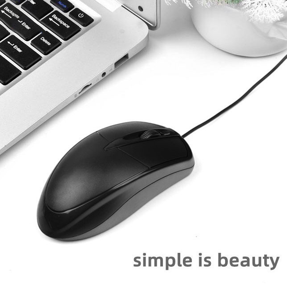 New USB Wired Computer Mouse 1 - Gaming Console Buttons 评论和价格