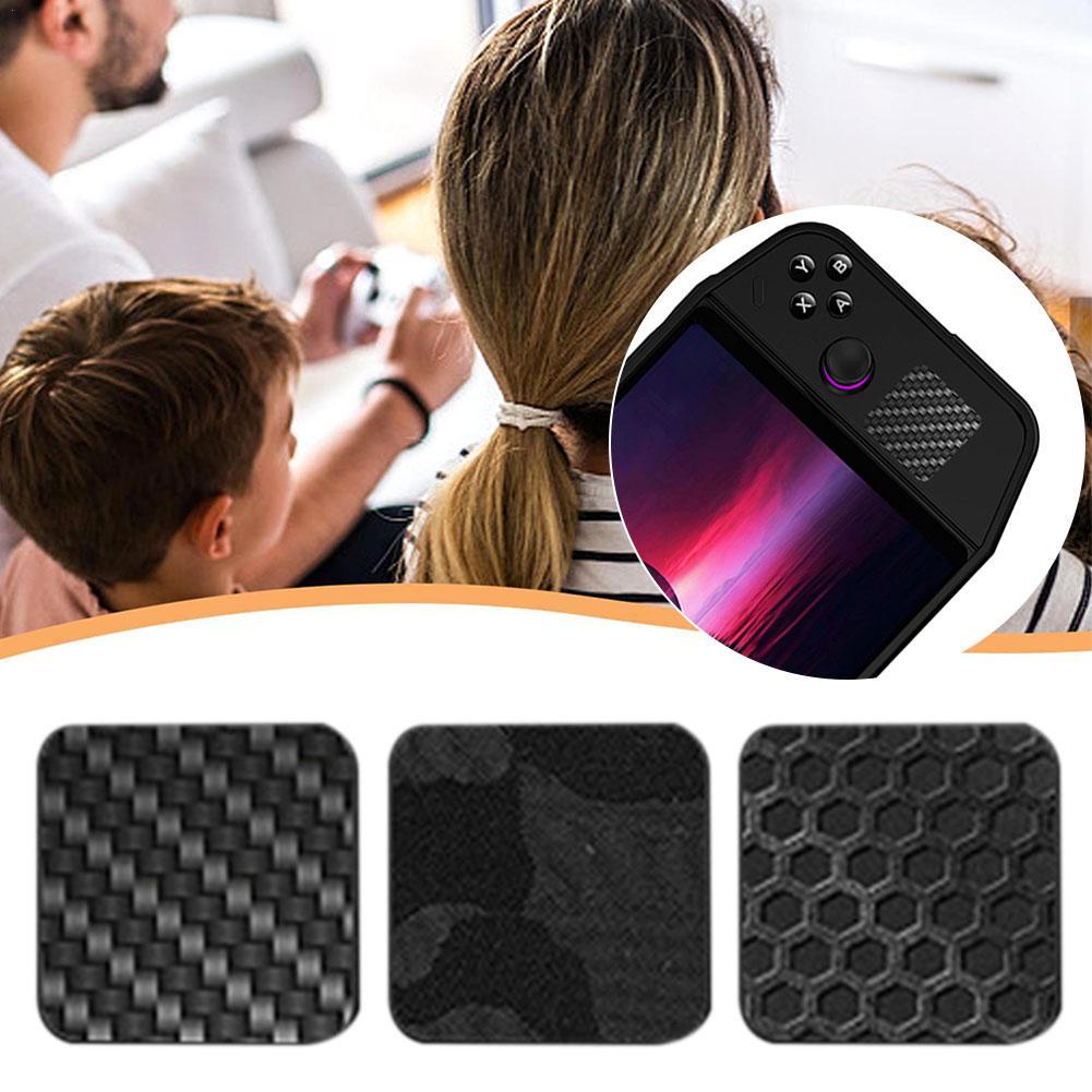 Carbon Fiber Patterned Sticker - Gaming Console Legion 评论和价格