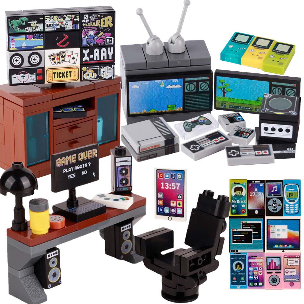 MOC Game Console Computer Mode - Gaming Console Kids 评论和价格