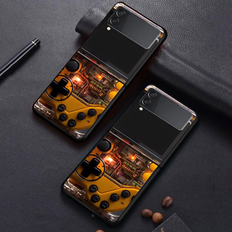 Case for Samsung Galaxy Z Flip - Gaming Console Logo 评论和价格