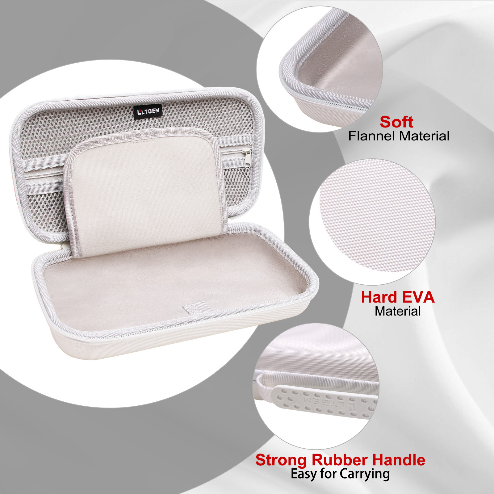 LTGEM Eva Hard Case for Logite - Gaming Console Logitech 评论和价格