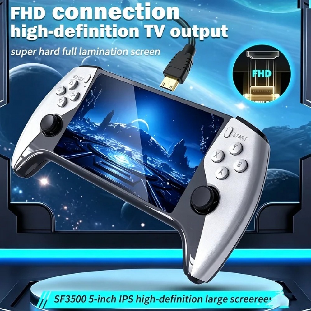 SF3500 5 inch Handheld Game Co - Gaming Console Buttons 评论和价格
